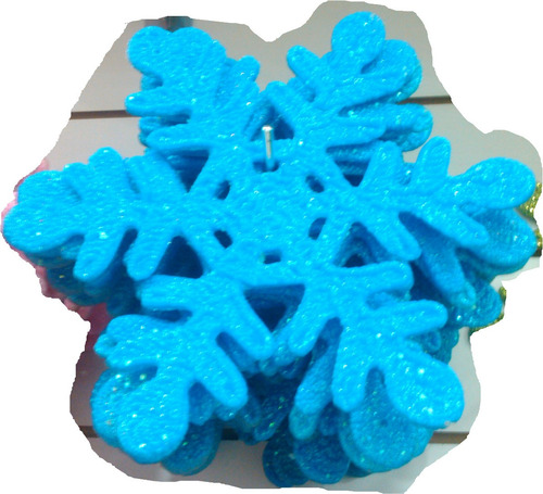 Copo Nieve Decorativo Navidad, Plastico 22 Cm