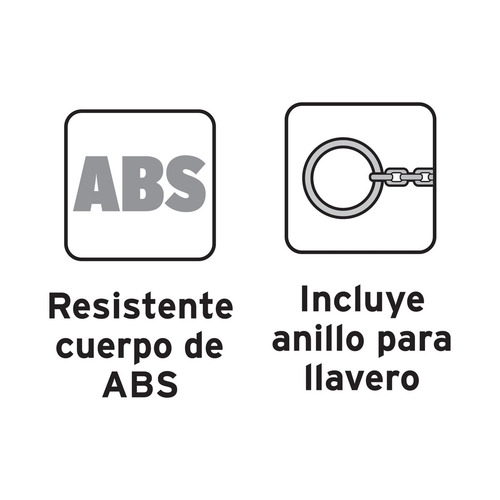 Flexometro Llavero Mini 2 Metros Cinta Metrica Truper 14602