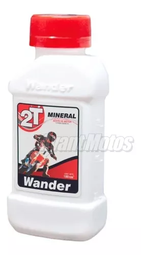 Aceite 2t Mineral Moto Wander X 100 Cc Rojo Avant Motos