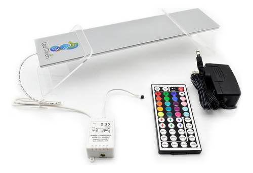 Lampara Led Rgb, Aérea Base De Aluminio Con Bases 180cms