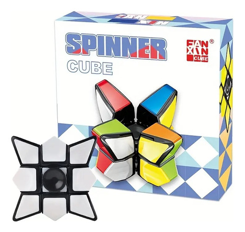 Cubo Rubik Spinner 3x3x1    360°   -   Pack X 6 Unidades