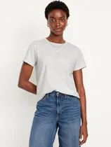 Comprar Playera Gris De Mujer Everywear Old Navy