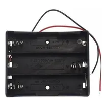Comprar Porta Baterias \u002F Caja Pástica Para 3 Baterías 18650 = 11,1v