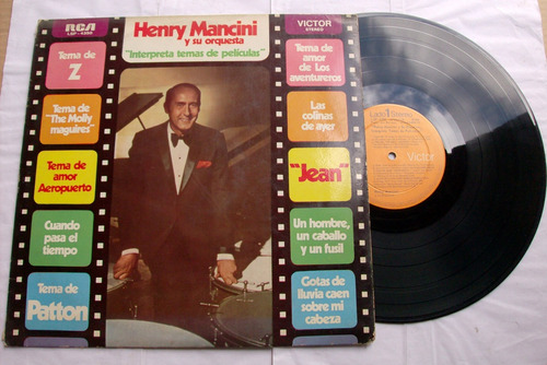 Henry Mancini Interpreta Temas De Peliculas * Vinilo Vg +