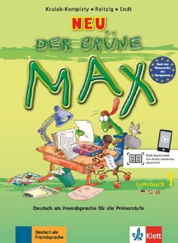 Der Grune Max Neu - Arbeitsbuch 1 - Ed. Klett 