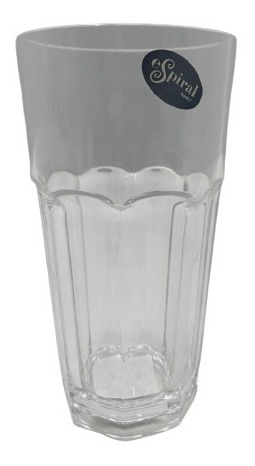 Vaso Acrilico Granity 18oz 16x9cm Espiral Qy 8473 Xavi