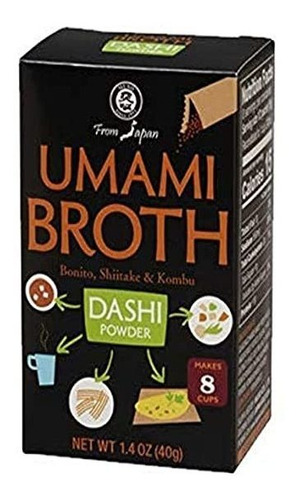 Muso From Japan Umami Broth Dashi Powder, Bonito, 1.4oz (pac