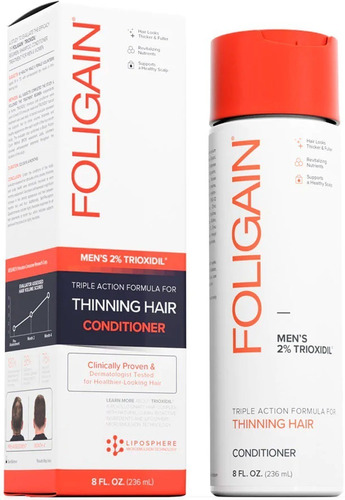 Acondicionador Foligain Formula Premium Triple Acción