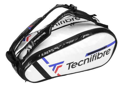 Raqueta Tecnifibre Tour Endurance 12r blanca y negra color blanco