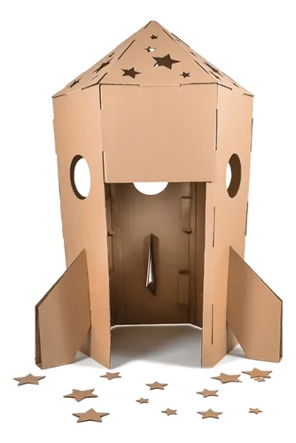 Casas Ni os De Carton Para Pintar MercadoLibre