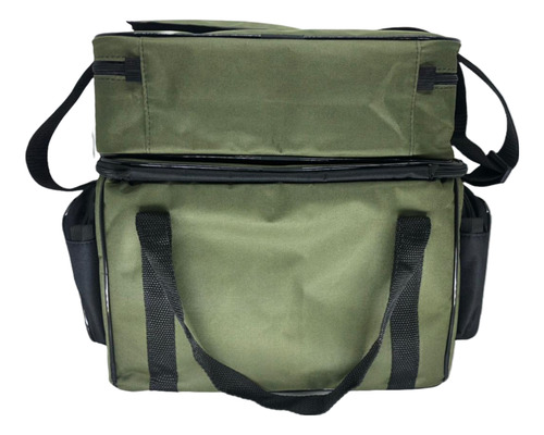 Bolsa Pesca Apetrecho Connection Com Porta Carretilhas Verde