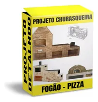 Comprar Projetos De Churrasqueiras - Fogão A Lenha E Forno Pizza