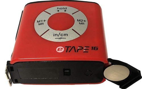 A fita métrica Etape16 usa display digital resistente a 5 Mts