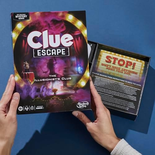 Juego De Mesa: Escape Y Misterio En Club Ilusionista