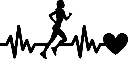 Imagen 1 de 7 de Calco Running 02 En Mi Sangre - 20 X 7 Cm - Graficastuning