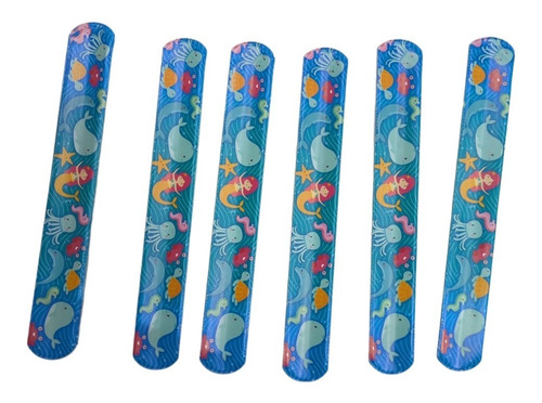 Imagen 2 de 3 de Pulseras Magnéticas Mágicas X10 Sorpresita Sirena Piñata
