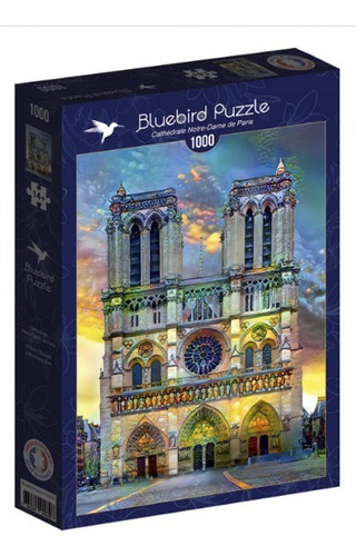 Bluebird Puzzle 1000 Pzs - Cathédrale Notre-dame De Paris