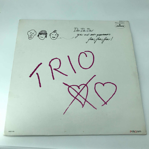 Disco Lp Maxi Single Trio Da Da Da  Ya No Nos Queremos