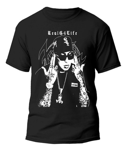 Playera Ñengo Flow Real G4 Life 100% Algodón 02