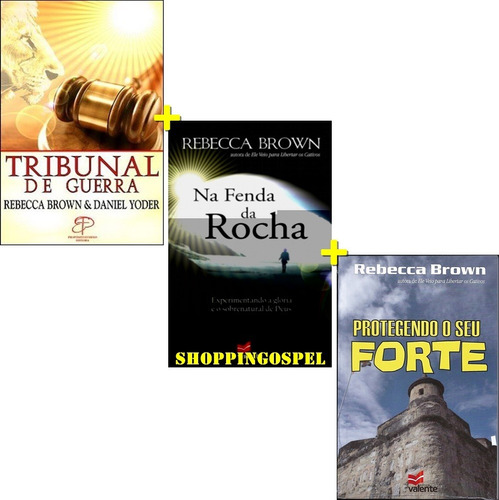 Kit 3 Livros Tribunal De Guerra + Na Fenda Da Rocha E Mais