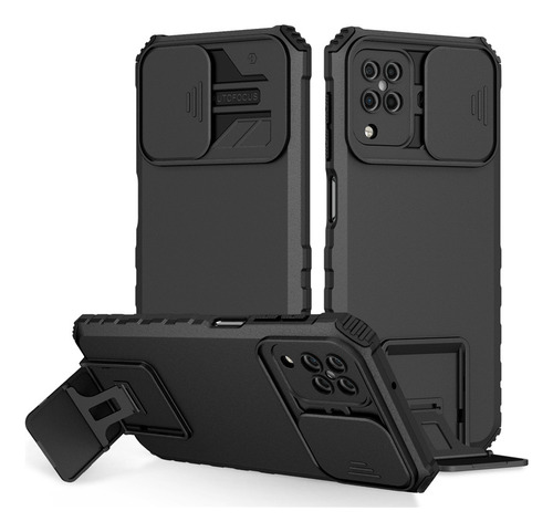 Funda Protectora Anticaída Para Samsung A12 A33 5g Color Negro Samsung S21plus