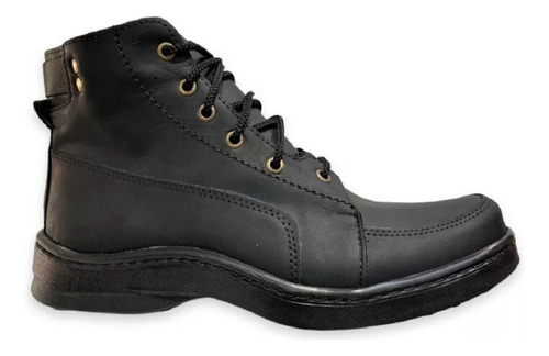 Bota Borcego Free Comfort 8202 Cuero Hombre Febo Talles Esp.