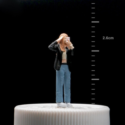1/64 Figuras De Pessoas Artesanato Coleção Mesa