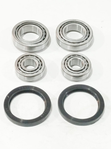 Kit 4pzs Baleros + 2 Retenes De Rueda Del. Vw Combi 73-87