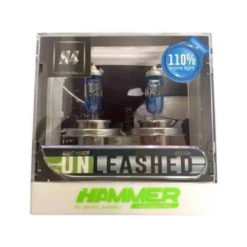 Bombillo Hammer H4 Np Unleashed 110% Mas Luz 12v 60/55w