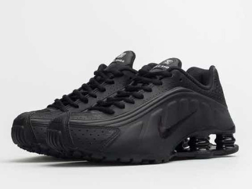 Nike Shox R4 Triple Black Original Talla: 9.5 Usa - 27.5cm.