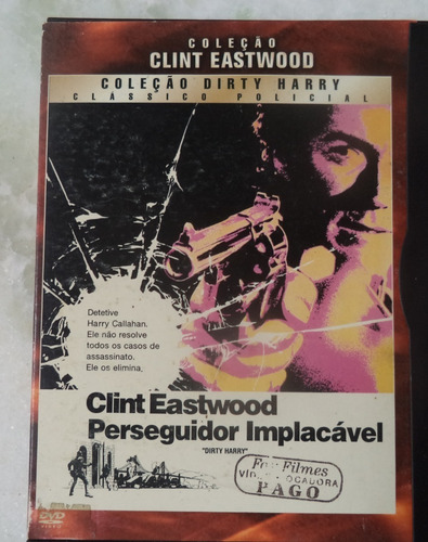 Dvd Original Perseguidor Implacável Snapcase (Usado)