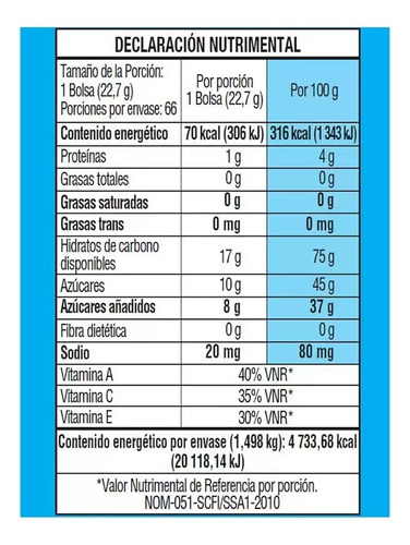 Welch's Gomitas Hechas Con Fruta Natural 66pzs De 22.7g Msi