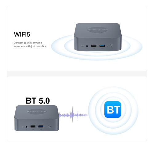 Mini Pc Oumax Intel N95 8 Gb Ddr4 256 Gb Ssd Wifi5 Windows 1