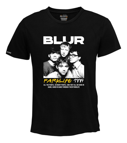 Camiseta Premium Hombre Blur Banda Rock Metal Bpr2