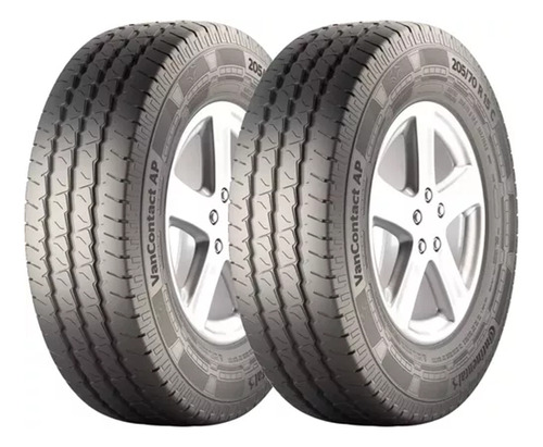 Kit De 2 Llantas 195r15c 106/104r Modelo Vancontact Ap 8pr