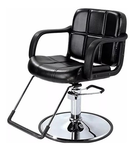 Silla De Barberia Hidráulica Sillón Barbero Salón Estética