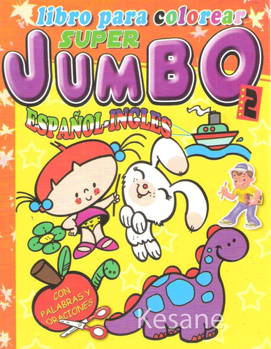 Imagen 3 de 10 de 3 Libros Colorear Iluminar Jumbo Paquete Preescolar Surtido