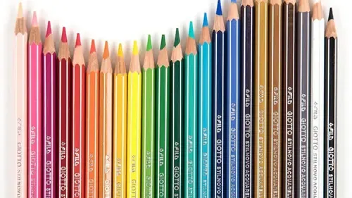 Boîte 84 Crayons De Couleur GIOTTO Stilnovo - Mines 3.3mm - Hexagonal - Pigments Intenses