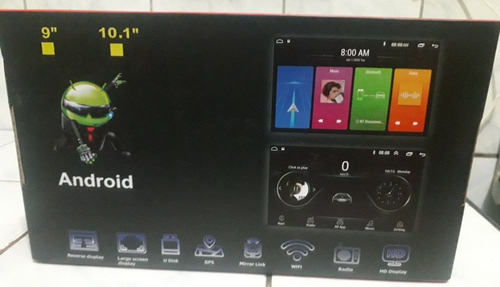 Autoradio Táctil Android 10 Pulgadas 32 Gb De Almacenamiento