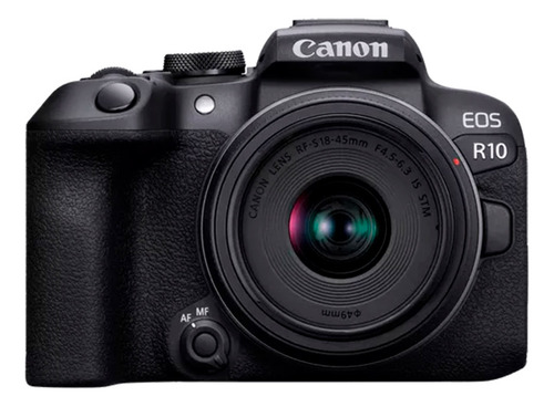 Cámara Fotográfica Canon Eos R10 Kit 18-45 Digic X De Fotos