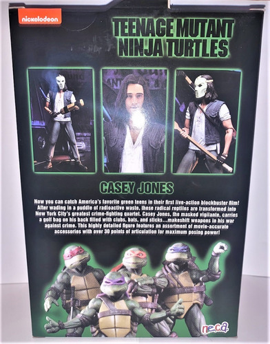 Set April O'neil Y Casey Jones Tmnt Pelicula 1990 Neca Nuevo (Usado)