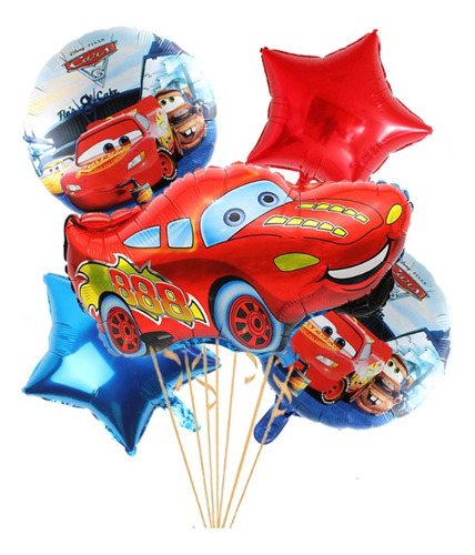 Globos Rayo Mcqueen 