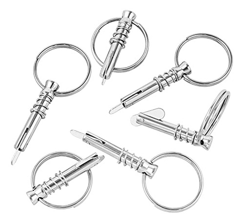 Hysagtek Bimini Top Hardware, 6 Unidades, 1/4 De Diámetro