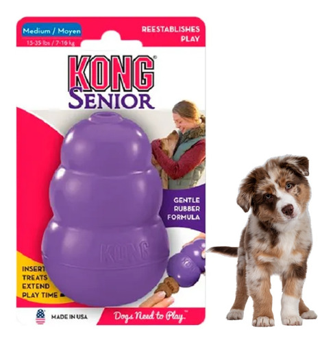 Kong Senior Large Juguetes Rellenable Perros Importado