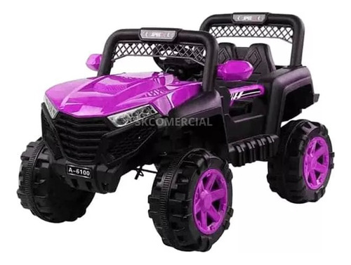 Carro Motorizado Infantil Elétrico Jeep Som E Luz 12v