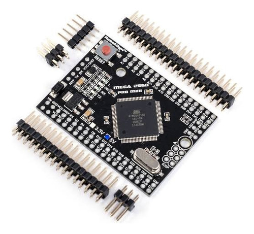 Placa Pro Atmega2560-16au Arduino Mega Mini Compatible