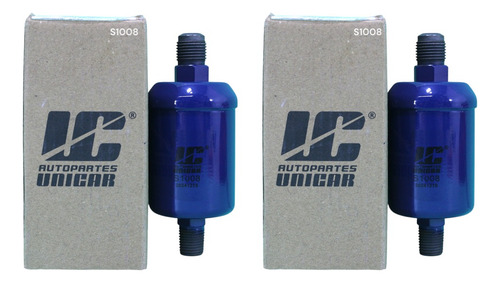 2 Filtros Combustible Para Unidades Gas Lp Universal S1008