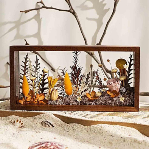 Marco De Caja De Sombras De Madera, Vitrina De 8 Pulgadas