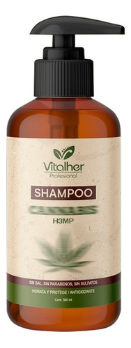  Shampoo Natural Vitalher X500ml - mL