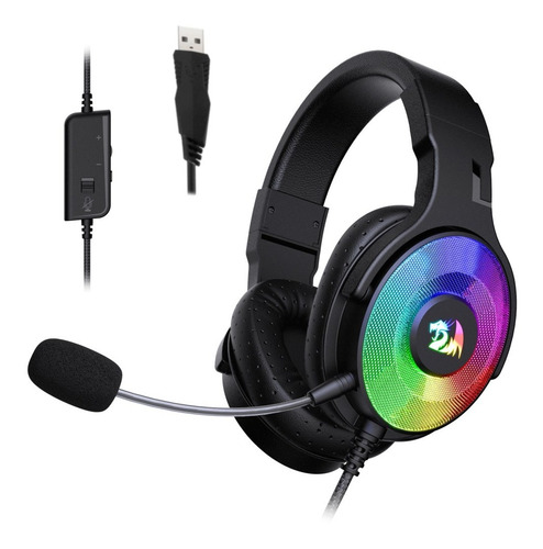 Imagen 2 de 3 de Auriculares Pandora Rgb H350 - Redragon